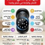 قفل الباب الذكي SUNIX (Smart Door Lock)